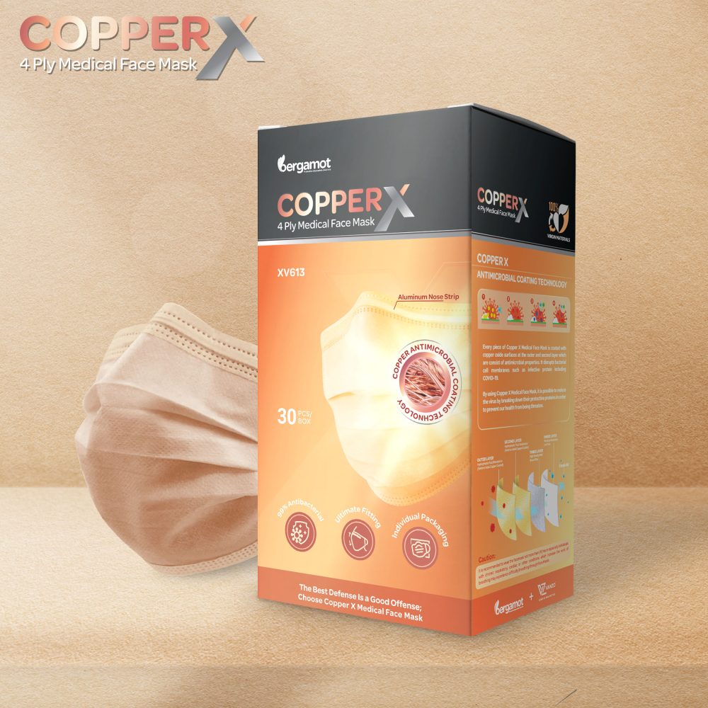 B0501 3 Ply Lint-Free Medical Face Mask Earloop